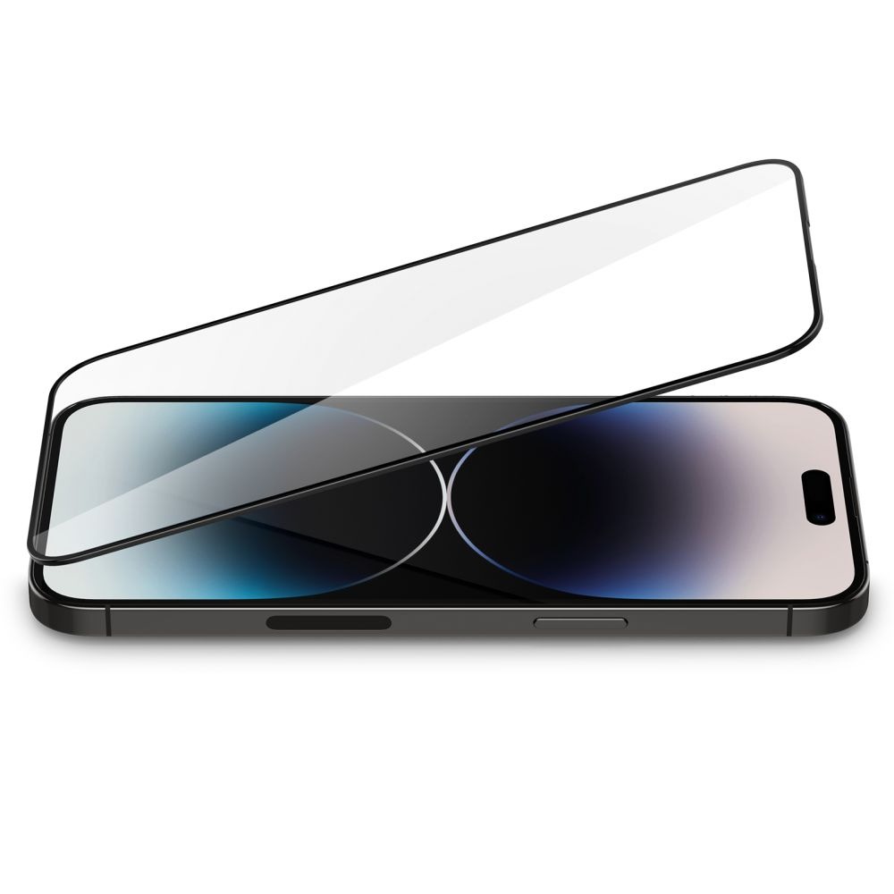 Szkło hartowane Spigen Glas.tr Slim FC 1-Pack Case Friendly dla iPhone 14 Pro